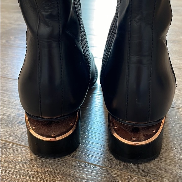 Alexander wang anouck Chelsea boots size 38 rose gold - Picture 4 of 8